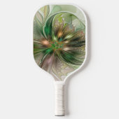 Kleurrijke Fantasy Modern Abstracte fractale venti Pickleball Paddle (Voorkant)