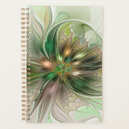 Kleurrijke Fantasy Modern Abstracte fractale venti Planner