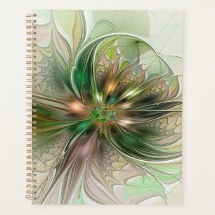 Kleurrijke Fantasy Modern Abstracte fractale venti Planner