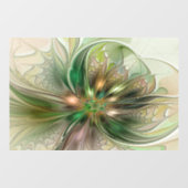 Kleurrijke Fantasy Modern Abstracte fractale venti Raamsticker (Vel)