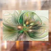 Kleurrijke Fantasy Modern Abstracte fractale venti Raamsticker (Vel 2)