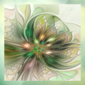 Kleurrijke Fantasy Modern Abstracte fractale venti Raamsticker (Vel 3)