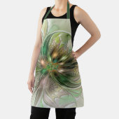 Kleurrijke Fantasy Modern Abstracte fractale venti Schort (Insitu)