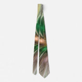 Kleurrijke Fantasy Modern Abstracte fractale venti Stropdas (Achterkant)