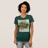 Kleurrijke Fantasy Modern Abstracte fractale venti T-shirt (Voorkant volledig)