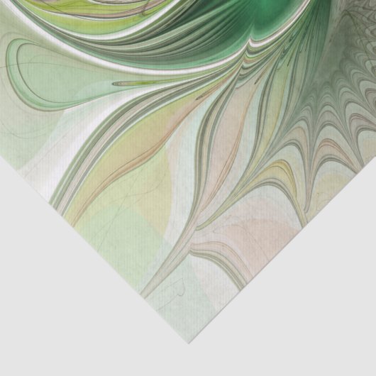 Kleurrijke Fantasy Modern Abstracte fractale venti Tissuepapier (Detail)