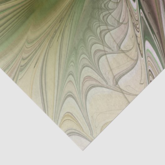 Kleurrijke Fantasy Modern Abstracte fractale venti Tissuepapier (Detail)