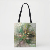 Kleurrijke Fantasy Modern Abstracte fractale venti Tote Bag (Voorkant)