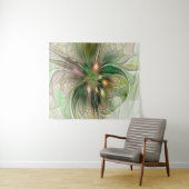 Kleurrijke Fantasy Modern Abstracte fractale venti Wandkleed (In Situ (horizontaal))