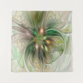 Kleurrijke Fantasy Modern Abstracte fractale venti Wandkleed (Voorkant (horizontaal))