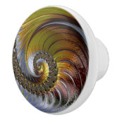 Kleurrijke Fantasy Modern Spiral Ceramic Knob. Keramische Knop (Rechts)