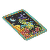 KLEURRIJKE FANTASY ZEEPAARDJE, HEKS IN HALLOWEEN Z MAGNEET (Rechterzijde)