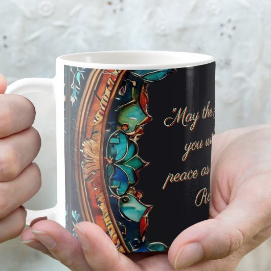 Kleurrijke Faux Glass  Koffiemok