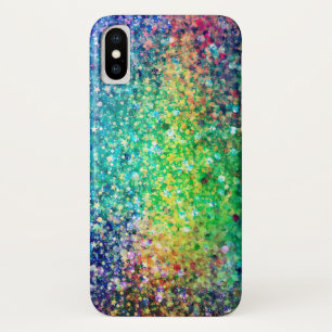 Kleurrijke Faux Glitter Achtergrond Case-Mate iPhone Case