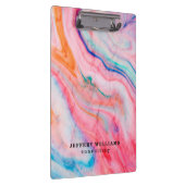 Kleurrijke faux-parelsteen klembord (Rechts)