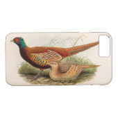 Kleurrijke fazant Case-Mate iPhone case (Achterkant (Horizontaal))