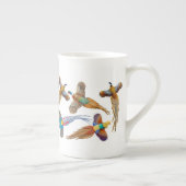 Kleurrijke fazanten botten de Chinese Mok af (Rechts)