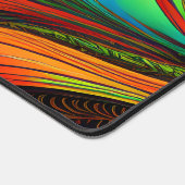 Kleurrijke Feathery Fractal Bureaumat (Hoek)