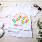 Kleurrijke Feestballonnen Verjaardag Gast van Eer T-shirt