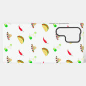 Kleurrijke feestelijke Cinco de Mayo 2025 Dansende Samsung Galaxy Hoesje (Achterkant horizontaal)