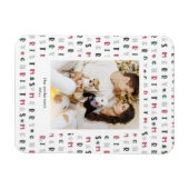 kleurrijke feestelijke feestelijke feestelijke fee magneet (Horizontaal)