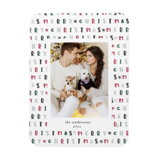 kleurrijke feestelijke feestelijke feestelijke fee magneet (Verticaal)