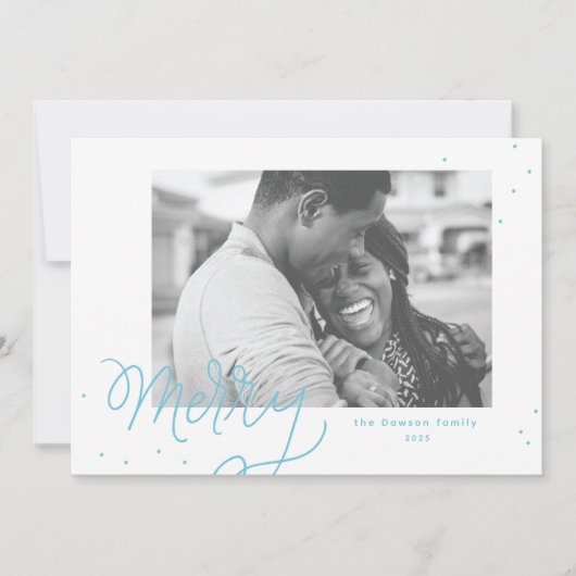 Kleurrijke feestelijke foto vakantiekaart feestdagenkaart (Voorkant)