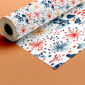 Kleurrijke feestelijke honden patroon cadeaupapier