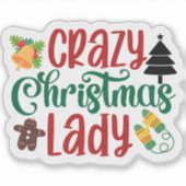 Kleurrijke feestviering Sticker (Voorkant)