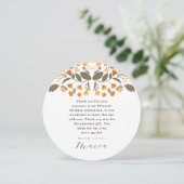 Kleurrijke Fiesta 15e verjaardag foto dank u Kaart (Staand voorkant)