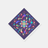 Kleurrijke Fiesta Blue Servet (Hoek)