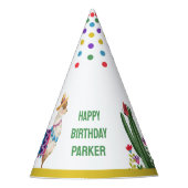 Kleurrijke Fiesta Cactus Alle Leeftijd Kinderen Ve Feesthoedjes (Voorkant)