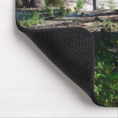 Kleurrijke fiets & Ocean Mousepad Muismat (Hoek)