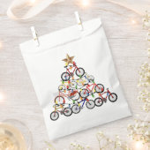 Kleurrijke Fietsen Kerstboom Ornament Gifts Bedankzakje (Geknipt)