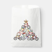 Kleurrijke Fietsen Kerstboom Ornament Gifts Bedankzakje (Voorkant)