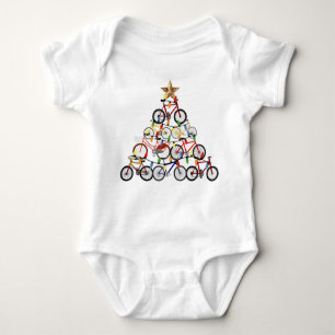 Kleurrijke Fietsen Kerstboom Ornament Gifts Romper