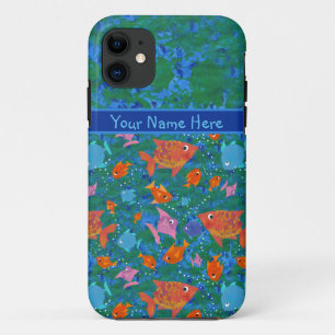 Kleurrijke Fish Custom iPhone 5 Xtreme Hoesje