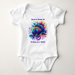 Kleurrijke Fish-o-Fish-ally hier!- Romper