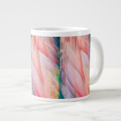 Kleurrijke Flamingo Feathers Specialty Mok (Voorkant rechts)