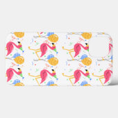 Kleurrijke Flamingo Party Patroon Telefoon Wallpap Case-Mate iPhone Case (Achterkant (horizontaal))