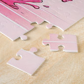 Kleurrijke Flamingo Puzzel voor Creatief Spelen (Zijkant)