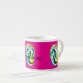 Kleurrijke Flapper Zeemeermin Thunder_Cove Espresso Kop (Voorkant rechts)