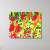 KLEURRIJKE FLORA #1 CANVAS AFDRUK (Voorkant)