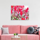 KLEURRIJKE FLORA #2 CANVAS AFDRUK (Insitu (Woonkamer))