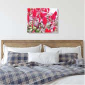KLEURRIJKE FLORA #2 CANVAS AFDRUK (Insitu (Slaapkamer))