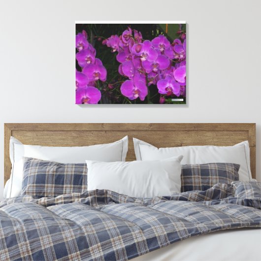 KLEURRIJKE FLORA #3 CANVAS AFDRUK (Insitu (Slaapkamer))