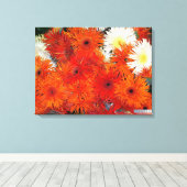 KLEURRIJKE FLORA #5 CANVAS (Insitu (Houten vloer))