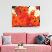 KLEURRIJKE FLORA #5 CANVAS AFDRUK (Insitu (Woonkamer))