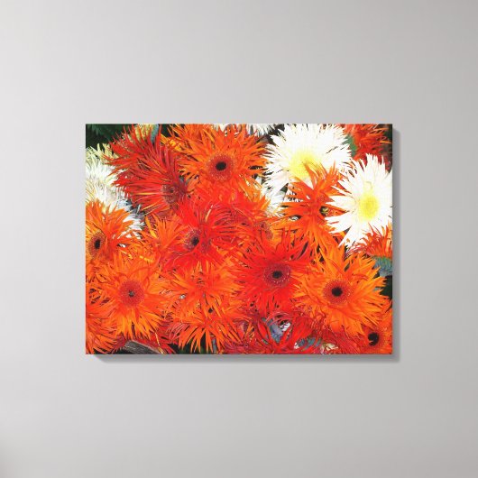 KLEURRIJKE FLORA #5 CANVAS AFDRUK (Voorkant)