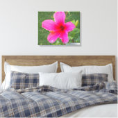 KLEURRIJKE FLORA #5 CANVAS AFDRUK (Insitu (Slaapkamer))